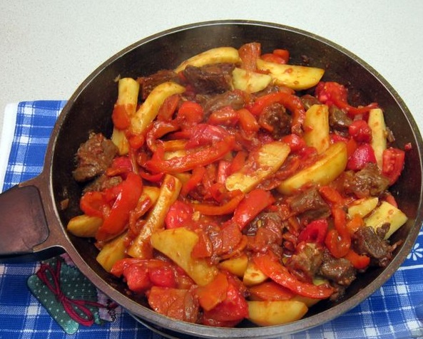 Fried Beef Shurpa step 15