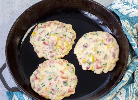 Pancakes a la Pizza step 7