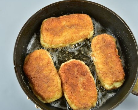 Potato Zrazy with Cheese and Ham step 7