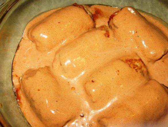 Meat Zrazy in Tomato-Cream Mixture step 8