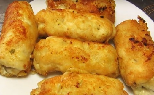Chicken Rolls with Cheese