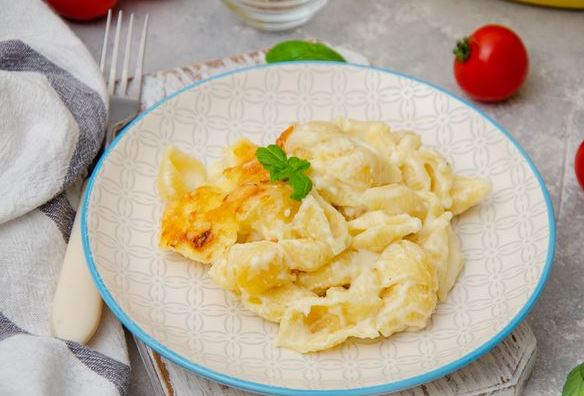 Pasta Casserole with Béchamel Sauce and Cheese