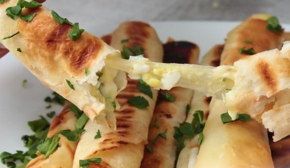 Lavash Snack with Cheese, for a Picnic step 8