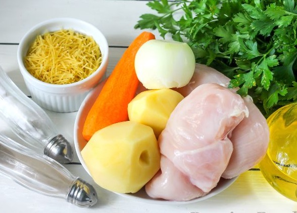 Chicken Noodle Soup step 1