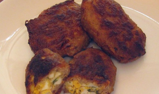 Meat Zrazy with Chopped Egg