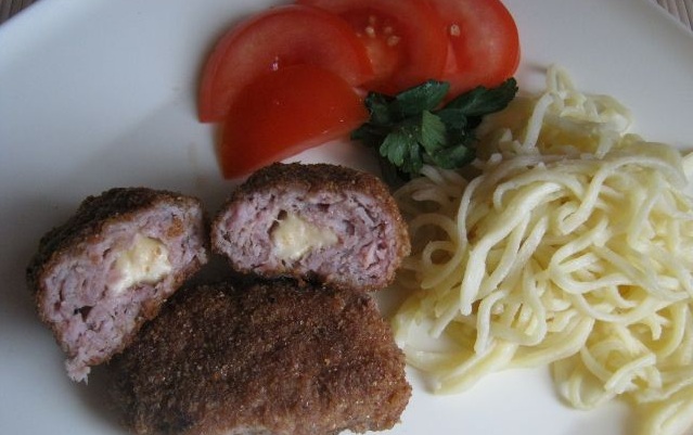 Turkey Cutlets with Cheese