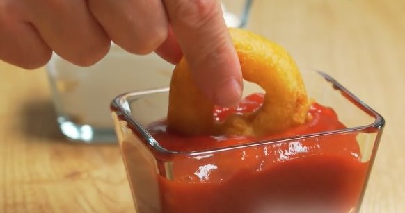 Onion Rings in Batter step 9