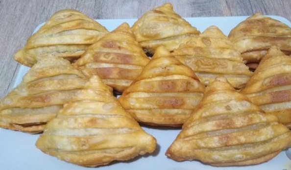 Samsa in Indian step 16