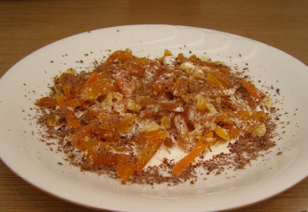 Dessert Dried Apricot Salad