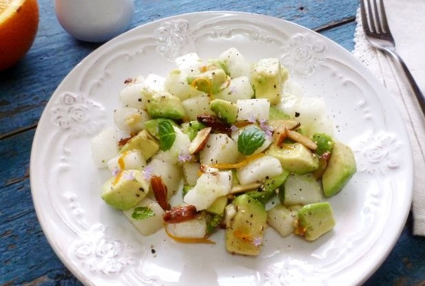 Melon and Avocado Salad