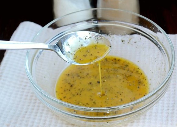 Baked Beetroot Salad with Tangerines, Feta and Walnuts step 4