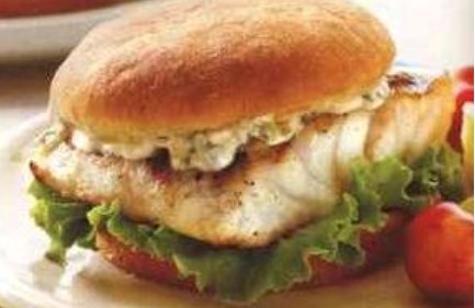 Burgers with Sea Bass