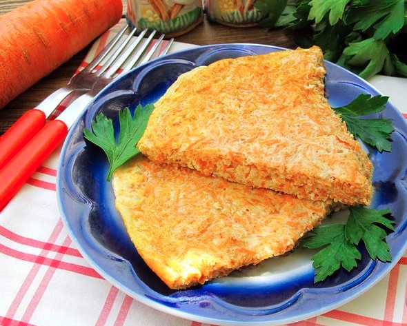 Carrot Omelet