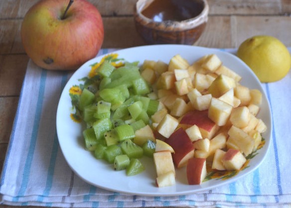 Fruit and Celery Salad step 2