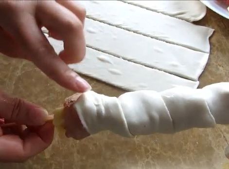 Chicken Kebab in Puff Pastry step 9