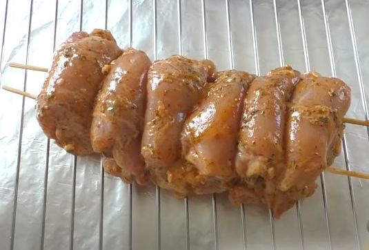 Chicken Thighs Barbecue Marinated From Fermented Baked Milk (in the Oven) step 8