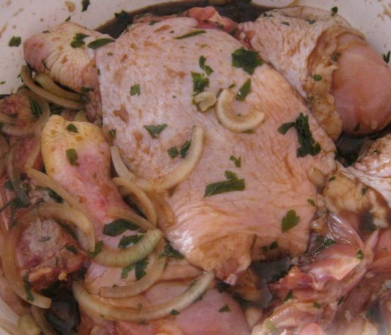 Chicken in Honey and Soy Marinade step 6