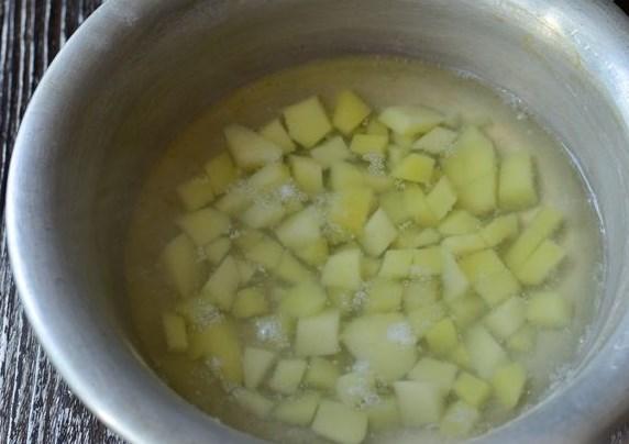 Cold Green Borsch with Cucumbers step 3