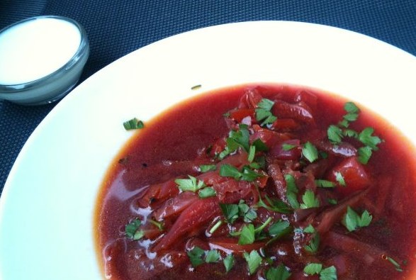 Fresh Cabbage Borsch