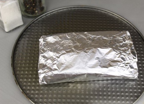 Fried Eggs in Pita Bread with Ham and Cheese (in the Oven) step 4