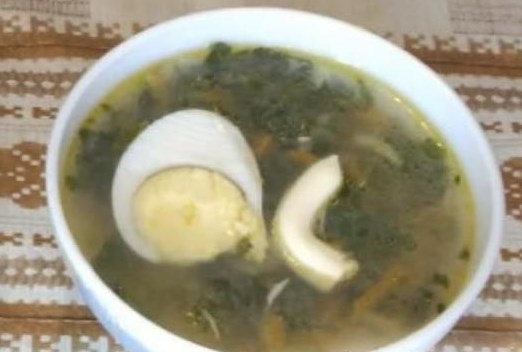 Green Borsch with Nettle