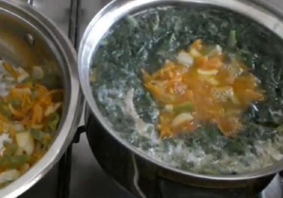 Green Borsch with Nettle step 7