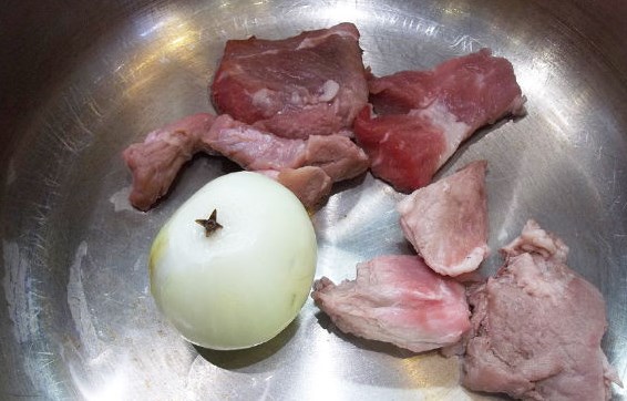Green Borsch with Sorrel and Rice step 1