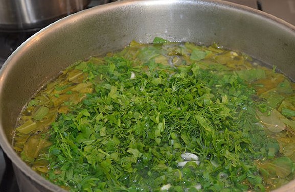 Green Borscht step 7