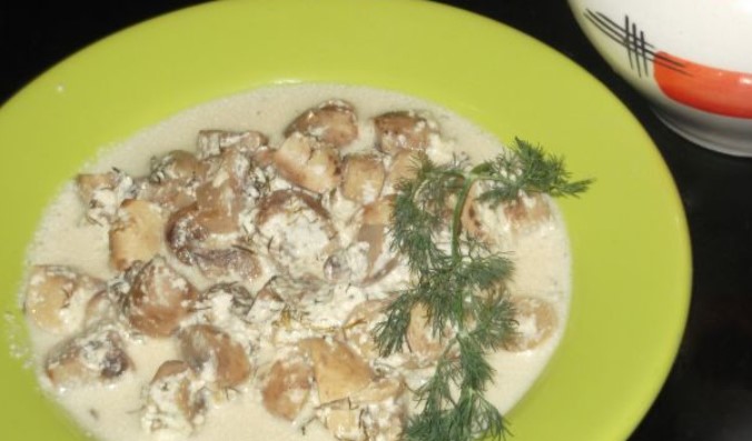 Home-Style Mushroom Julienne