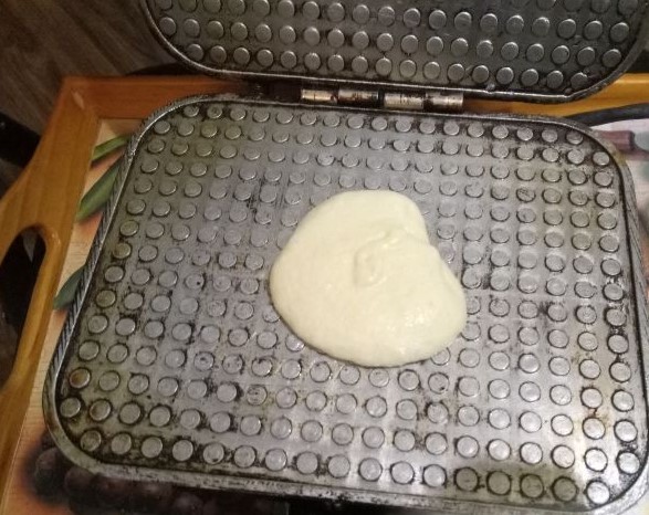 Plain Homemade Waffles step 7
