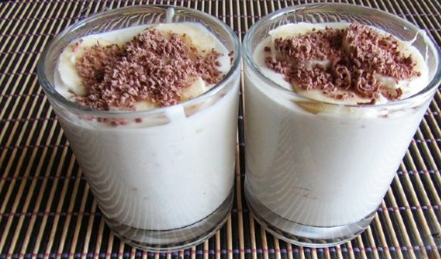 Cottage Cheese-Banana Dessert