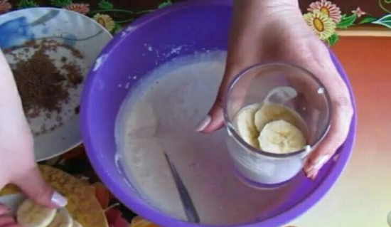 Cottage Cheese-Banana Dessert step 2