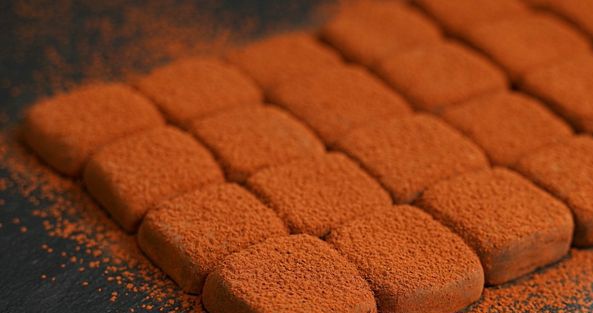Homemade Condensed Milk and Cocoa Truffles