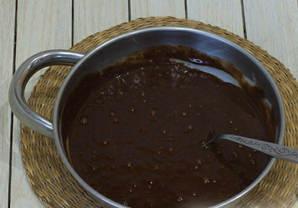 Chocolate Melted Cottage Cheese step 5