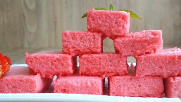 Dessert “Strawberry Clouds” step 3