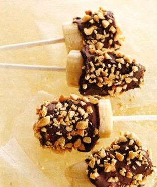 Banana Dessert on Skewers
