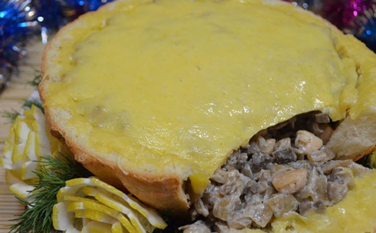 Julienne in Bread