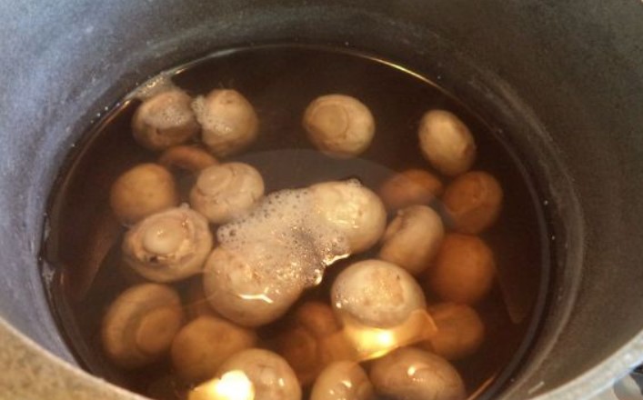 Julienne with Chicken Breasts step 1