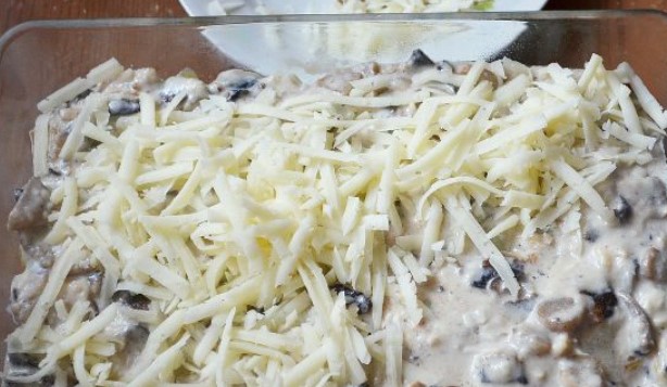 Julienne with Mushrooms and Potatoes step 11