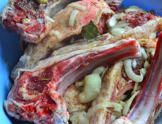 Lamb Kebab on the Bone step 4