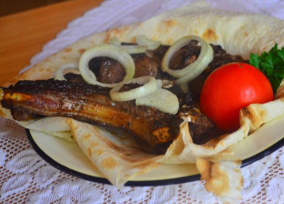 Lamb Kebab on the Bone