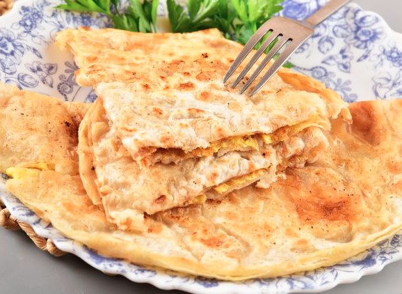 Lavash with Egg Filling