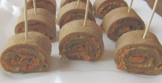 Liver Rolls with Carrots step 11