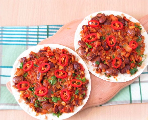 Mexican Scrambled Eggs step 3