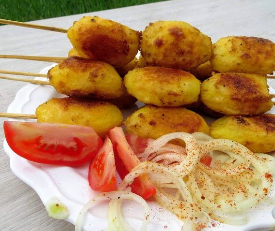 Oven Potato Kebab