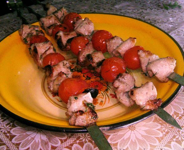 Pork Tenderloin Kebabs
