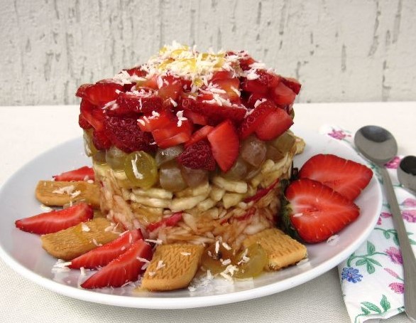 Puff Fruit Salad