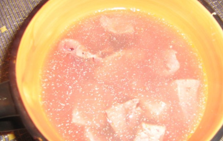 Rassolnik with Chicken Giblets and Buckwheat step 1