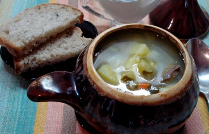 Rassolnik with Kidneys