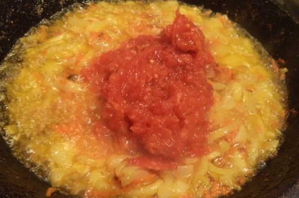 Red Borscht with Chicken and Beans step 7